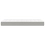 Colchón de muelles ensacados tela gris claro 100x200x20 cm de vidaXL, Colchones - Ref: Foro24-347734, Precio: 171,02 €, Descu...