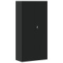 Armario archivador de acero negro 90x40x220 cm