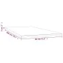 Sobrecolchón 80x200x5 cm de vidaXL, Cubrecolchones - Ref: Foro24-347905, Precio: 57,02 €, Descuento: %