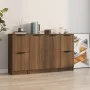 Sideboards 3 Stück Eichenbraunes Sperrholz von vidaXL, Sideboards - Ref: Foro24-3115851, Preis: 149,11 €, Rabatt: %