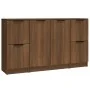 Sideboards 3 Stück Eichenbraunes Sperrholz von vidaXL, Sideboards - Ref: Foro24-3115851, Preis: 149,11 €, Rabatt: %