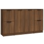 Sideboards 3 Stück Eichenbraunes Sperrholz von vidaXL, Sideboards - Ref: Foro24-3115851, Preis: 151,86 €, Rabatt: %