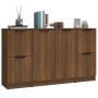 Sideboards 3 Stück Eichenbraunes Sperrholz von vidaXL, Sideboards - Ref: Foro24-3115851, Preis: 151,86 €, Rabatt: %