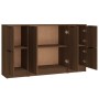 Sideboards 3 Stück Eichenbraunes Sperrholz von vidaXL, Sideboards - Ref: Foro24-3115851, Preis: 151,86 €, Rabatt: %