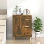 Smoked oak plywood sideboard 69.5x34x90 cm by vidaXL, Sideboards - Ref: Foro24-817369, Price: 83,59 €, Discount: %