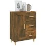 Smoked oak plywood sideboard 69.5x34x90 cm by vidaXL, Sideboards - Ref: Foro24-817369, Price: 83,59 €, Discount: %