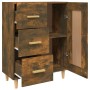 Anrichte aus geräuchertem eichenfarbigem Sperrholz 69,5x34x90 cm von vidaXL, Sideboards - Ref: Foro24-817369, Preis: 84,63 €,...