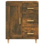 Anrichte aus geräuchertem eichenfarbigem Sperrholz 69,5x34x90 cm von vidaXL, Sideboards - Ref: Foro24-817369, Preis: 84,63 €,...