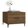 Couchtisch mit eichenbraunen Metallbeinen 50x50x40 cm von vidaXL, Couchtisch - Ref: Foro24-817541, Preis: 36,91 €, Rabatt: %