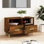 Mueble para TV madera contrachapada roble ahumado 80x36x50 cm de vidaXL, Muebles TV - Ref: Foro24-817489, Precio: 46,90 €, De...