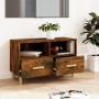 TV-Schrank aus geräuchertem Eichensperrholz, 80 x 36 x 50 cm von vidaXL, TV-Möbel - Ref: Foro24-817489, Preis: 47,29 €, Rabat...