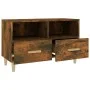 Mueble para TV madera contrachapada roble ahumado 80x36x50 cm de vidaXL, Muebles TV - Ref: Foro24-817489, Precio: 46,90 €, De...