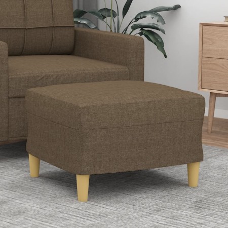 Brown fabric footstool 60x50x41 cm by vidaXL, Ottomans - Ref: Foro24-349266, Price: 54,27 €, Discount: %