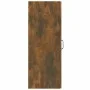 Armario de pared colgante roble ahumado 34,5x34x90 cm de vidaXL, Aparadores - Ref: Foro24-817447, Precio: 51,84 €, Descuento: %