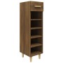 Schuhschrank aus braunem Eichensperrholz 30x35x105 cm von vidaXL, Schuhregale und Schuhorganisatoren - Ref: Foro24-817563, Pr...
