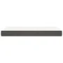 Colchón de muelles ensacados terciopelo gris oscuro 90x200x20cm de vidaXL, Colchones - Ref: Foro24-347729, Precio: 138,47 €, ...