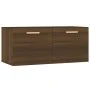 Brown oak engineered wood wall cabinet 80x35x36.5 cm by vidaXL, Shelves and shelves - Ref: Foro24-817605, Price: 42,16 €, Dis...