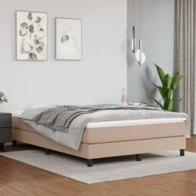 Synthetic leather pocket spring mattress 140x200x20 cm by vidaXL, Mattresses - Ref: Foro24-347807, Price: 211,10 €, Discount: %