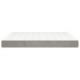 Colchón de muelles ensacados terciopelo gris claro 180x200x20cm de vidaXL, Colchones - Ref: Foro24-347848, Precio: 238,94 €, ...
