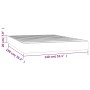 White synthetic leather pocket spring mattress 140x190x20 cm by vidaXL, Mattresses - Ref: Foro24-347783, Price: 240,37 €, Dis...