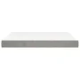 Colchón de muelles ensacados terciopelo gris claro 160x200x20cm de vidaXL, Colchones - Ref: Foro24-347828, Precio: 200,76 €, ...