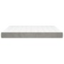 Colchón de muelles ensacados terciopelo gris claro 160x200x20cm de vidaXL, Colchones - Ref: Foro24-347828, Precio: 218,32 €, ...
