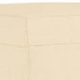Banco de tela color crema 70x35x41 cm de vidaXL, Bancos - Ref: Foro24-349369, Precio: 52,15 €, Descuento: %
