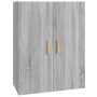 Sonoma gray hanging wall cabinet 69.5x34x90 cm by vidaXL, Sideboards - Ref: Foro24-817382, Price: 71,75 €, Discount: %