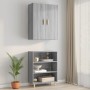 Sonoma grauer hängender Wandschrank 69,5x34x90 cm von vidaXL, Sideboards - Ref: Foro24-817382, Preis: 71,75 €, Rabatt: %