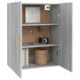 Sonoma grauer hängender Wandschrank 69,5x34x90 cm von vidaXL, Sideboards - Ref: Foro24-817382, Preis: 70,85 €, Rabatt: %