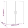 Sonoma grauer hängender Wandschrank 69,5x34x90 cm von vidaXL, Sideboards - Ref: Foro24-817382, Preis: 71,75 €, Rabatt: %