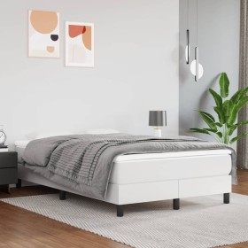 Weiße Taschenfederkernmatratze aus Kunstleder, 120 x 200 x 20 cm von vidaXL, Matratzen - Ref: Foro24-347763, Preis: 218,66 €,...