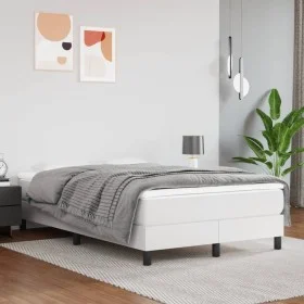 White synthetic leather pocket spring mattress 120x200x20 cm by vidaXL, Mattresses - Ref: Foro24-347763, Price: 215,22 €, Dis...