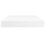 Colchón muelles ensacados cuero sintético blanco 120x200x20 cm de vidaXL, Colchones - Ref: Foro24-347763, Precio: 218,26 €, D...
