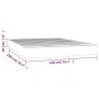 Pocket spring mattress light gray fabric 140x190x20 cm by vidaXL, Mattresses - Ref: Foro24-347774, Price: 225,36 €, Discount: %