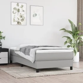 Pocket spring mattress light gray fabric 80x200x20 cm by vidaXL, Mattresses - Ref: Foro24-347674, Price: 121,50 €, Discount: %