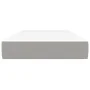 Taschenfederkernmatratze hellgrauer Stoff 80x200x20 cm von vidaXL, Matratzen - Ref: Foro24-347674, Preis: 121,50 €, Rabatt: %
