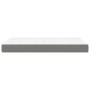 Colchón de muelles ensacados tela gris oscuro 120x200x20 cm de vidaXL, Colchones - Ref: Foro24-347755, Precio: 202,47 €