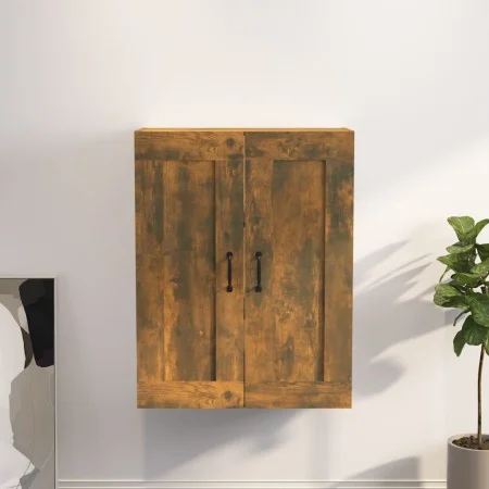 Wandschrank aus geräucherter Eiche, 69,5 x 32,5 x 90 cm von vidaXL, Sideboards - Ref: Foro24-817396, Preis: 68,37 €, Rabatt: %