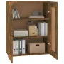 Wandschrank aus geräucherter Eiche, 69,5 x 32,5 x 90 cm von vidaXL, Sideboards - Ref: Foro24-817396, Preis: 68,37 €, Rabatt: %