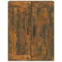 Armario colgante de pared roble ahumado 69,5x32,5x90 cm de vidaXL, Aparadores - Ref: Foro24-817396, Precio: 69,13 €