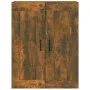 Wandschrank aus geräucherter Eiche, 69,5 x 32,5 x 90 cm von vidaXL, Sideboards - Ref: Foro24-817396, Preis: 68,37 €, Rabatt: %