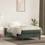 Dunkelgrüne Taschenfederkernmatratze aus Samt, 100 x 200 x 20 cm von vidaXL, Matratzen - Ref: Foro24-347751, Preis: 179,03 €,...