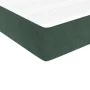 Dunkelgrüne Taschenfederkernmatratze aus Samt, 100 x 200 x 20 cm von vidaXL, Matratzen - Ref: Foro24-347751, Preis: 179,03 €,...