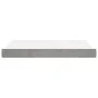Colchón de muelles ensacados terciopelo gris claro 140x190x20cm de vidaXL, Colchones - Ref: Foro24-347788, Precio: 211,80 €, ...