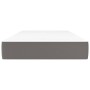 Gray synthetic leather pocket spring mattress 90x200x20 cm by vidaXL, Mattresses - Ref: Foro24-347726, Price: 149,57 €, Disco...