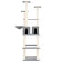 Katzenkratzbaum mit hellgrauen Sisalpfosten 167 cm von vidaXL, Katzenmöbel - Ref: Foro24-171610, Preis: 70,39 €, Rabatt: %