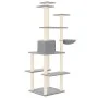 Cat scratcher with light gray sisal posts 167 cm by vidaXL, Cat furniture - Ref: Foro24-171610, Price: 77,79 €, Discount: %