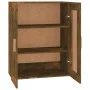 Engineered wood wall cabinet smoked oak 69.5x32.5x90 cm by vidaXL, Shelves and shelves - Ref: Foro24-817393, Price: 51,07 €, ...
