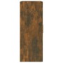 Armario pared madera ingeniería roble ahumado 69,5x32,5x90 cm